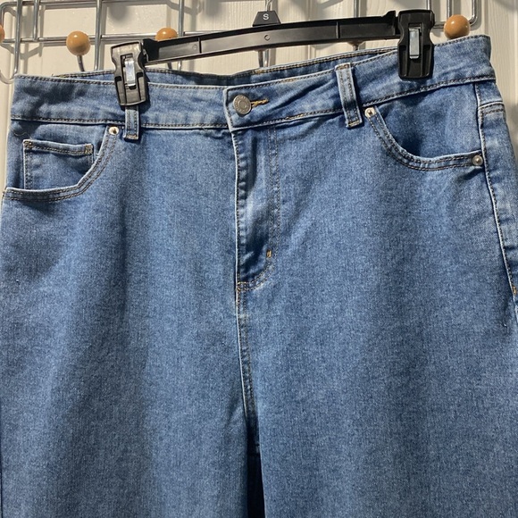 DEX High Rise  Relaxed Boot Cut Jean Size 16 - Picture 5 of 13